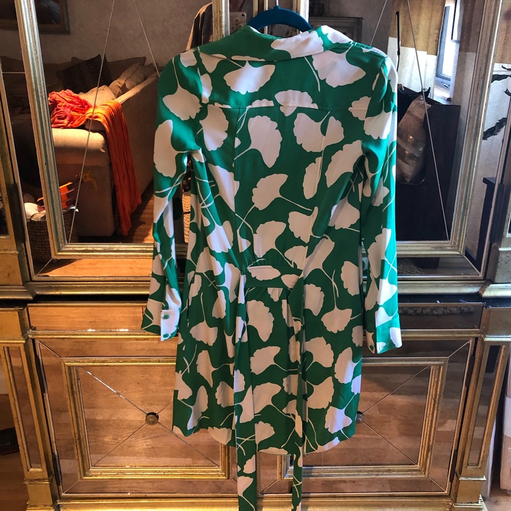 Diane von Furstenberg Green Dress